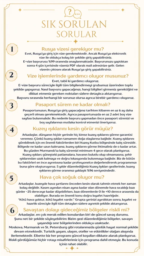 Sık sorulan sorular 1