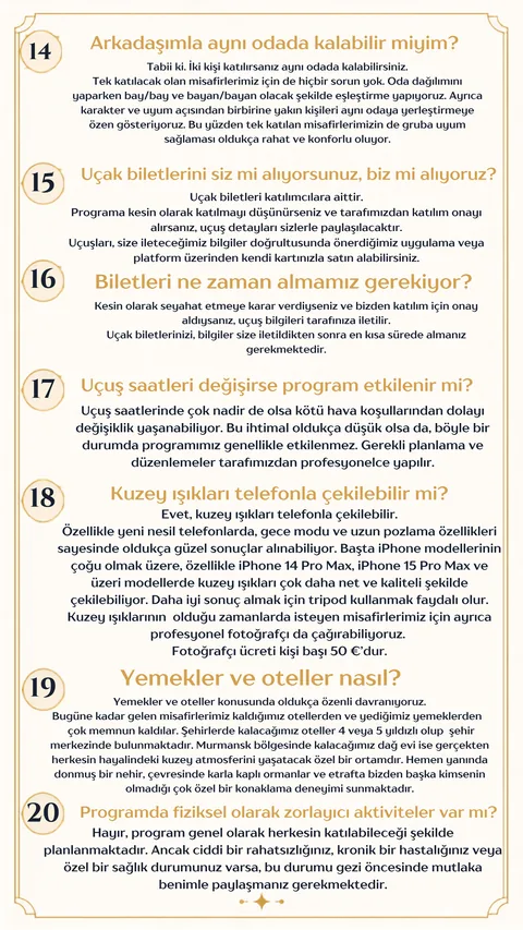 Sık sorulan sorular 3